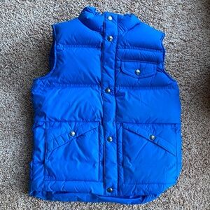Kids Lands’ End Down Puffer Vest M 10-12